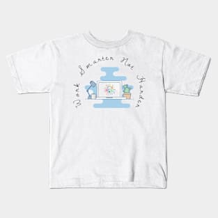 Smarter not harder Kids T-Shirt